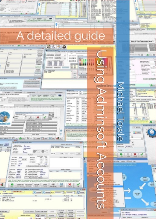 Using Adminsoft Accounts book by Michael Towle